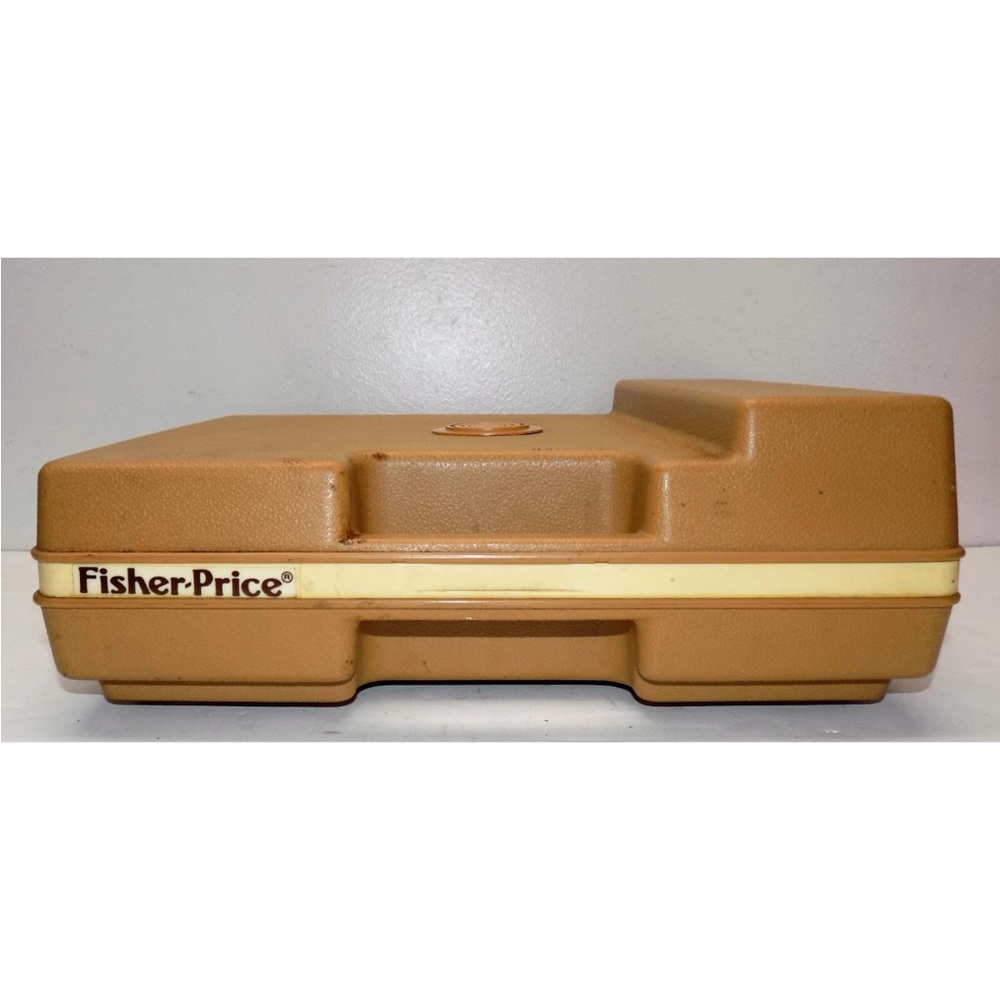 Vintage 1978 FISHER PRICE TOYS Portable Phonograph Vinyl Record Player model 825